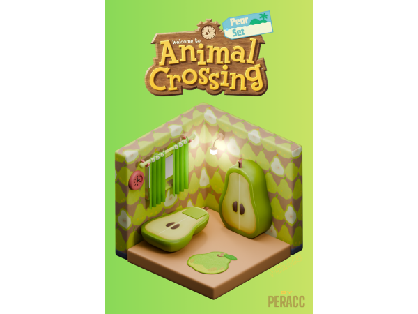 Maxis Match ACNH Pear Set - The Sims 4 Custom Content