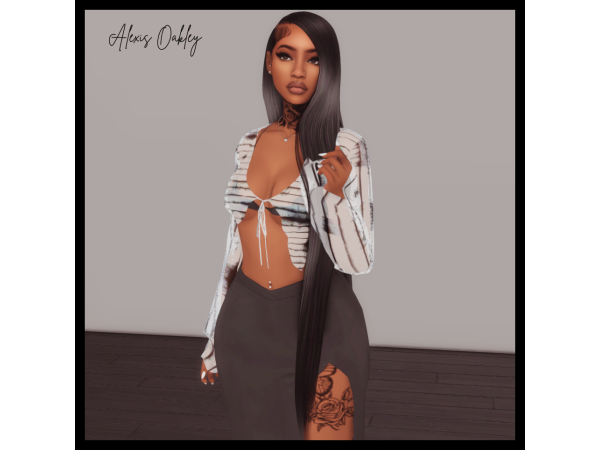 Sims 4 Alexis Oakley - Sim Download by RarestGemz
