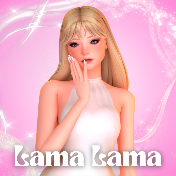 Maxis Match Hair Netta by simsfinds - The Sims 4 Custom Content