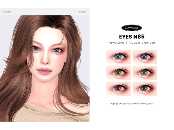 Sims 4 [AlwaysDabi] Eyes N85