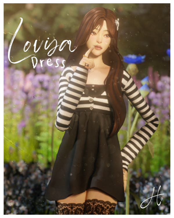 Maxis Match heartquake lovisa dress by simsfinds - The Sims 4 Custom Content
