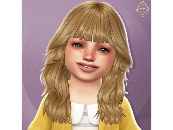 Maxis Match Maeve maxis match toddler hairstyle - The Sims 4 Custom Content