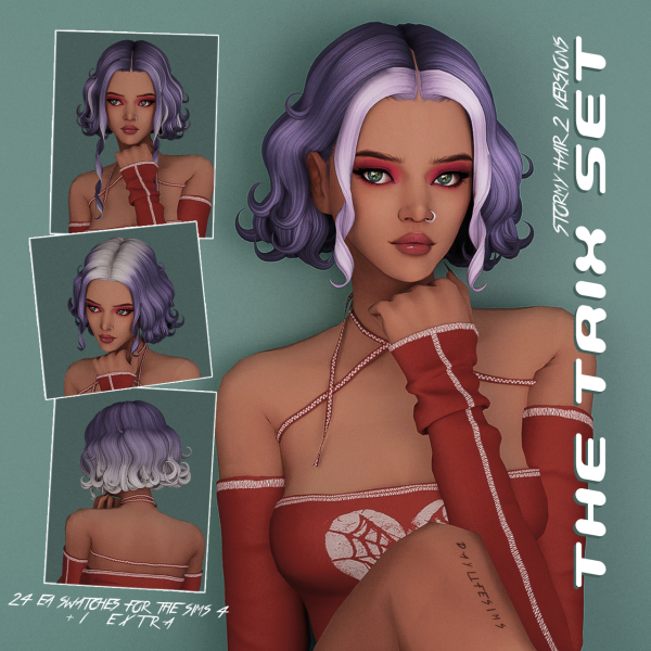 Maxis Match THE TRIX SET by simsfinds - The Sims 4 Custom Content