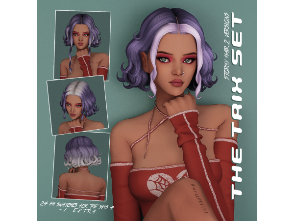 Maxis Match THE TRIX SET by daylifesims - The Sims 4 Custom Content
