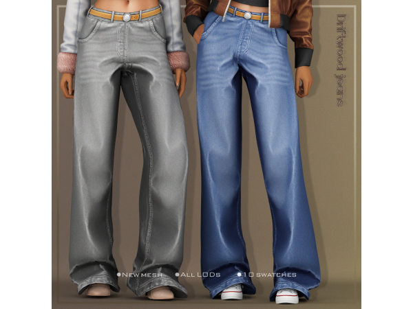 Alpha Belaloallure_Emberline collection - The Sims 4 Custom Content