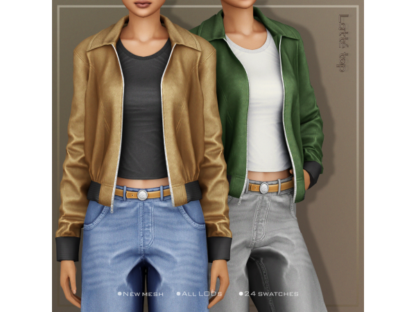 Alpha Belaloallure_Emberline collection - The Sims 4 Custom Content
