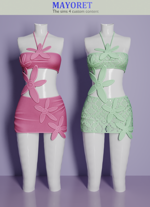 Alpha Mayoret Keina Set by mayoret - The Sims 4 Custom Content