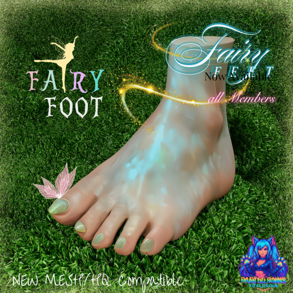 Alpha Fairy Foot by simsfinds - The Sims 4 Custom Content