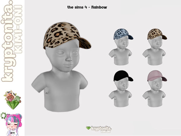 Maxis Match toddler rainbow - The Sims 4 Custom Content