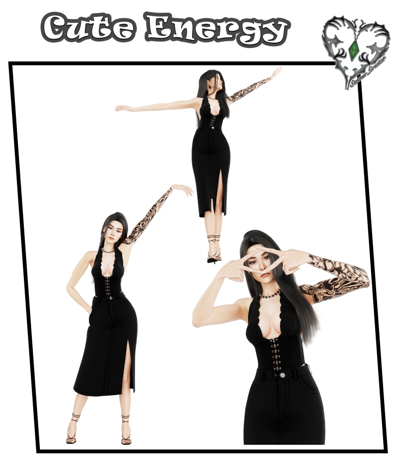 Mix Cute Energy by simmer_creator - The Sims 4 Custom Content
