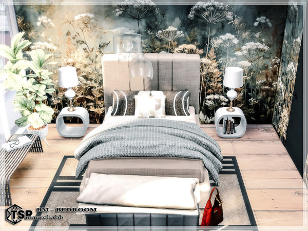 Mix BM Bedroom - The Sims 4 Custom Content