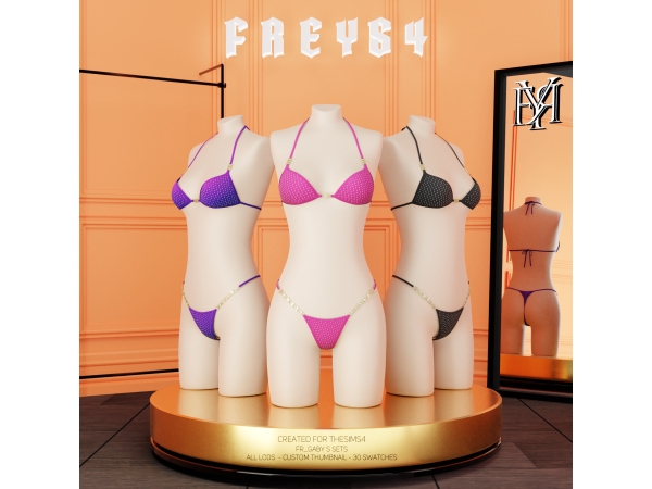 Alpha FR_Gaby S Sets - The Sims 4 Custom Content