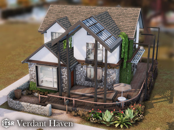 Maxis Match Verdant Haven l noCC by simzmora - The Sims 4 Custom Content