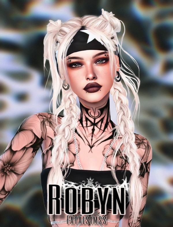 Alpha Robyn by Fatalsimss - The Sims 4 Custom Content