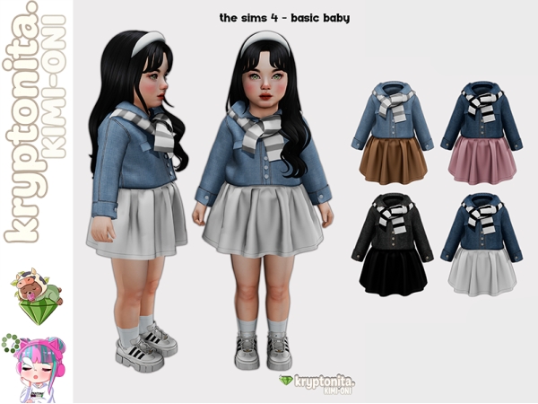 Maxis Match basic toddler - The Sims 4 Custom Content