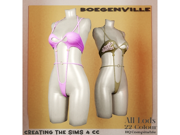 Alpha Boe_Sonya Lingerie - The Sims 4 Custom Content