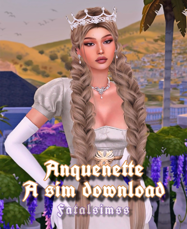 Alpha Poll Results Queen Anquenette by Fatalsimss - The Sims 4 Custom Content