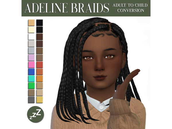 Maxis Match SIMSTROUBLE HAIR CONVERSIONS by sleepyz sims - The Sims 4 Custom Content