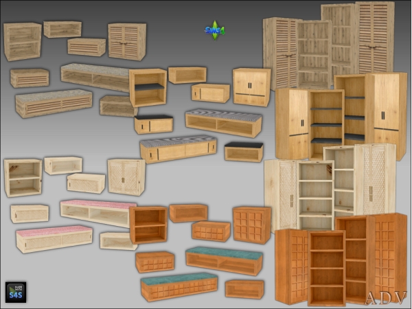 Maxis Match Entryway sets pt 1 - The Sims 4 Custom Content