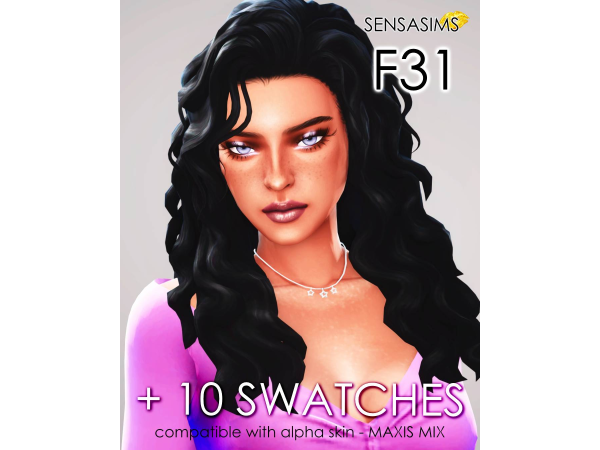 Mix Soft Glam Eyeshadow F31 - The Sims 4 Custom Content