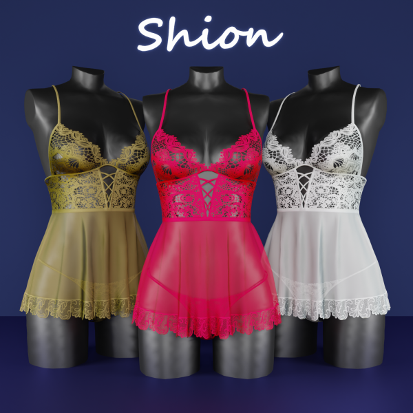 Alpha Shion Corla Lingerie by shion_sims - The Sims 4 Custom Content