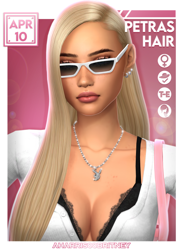 Maxis Match Petras Hair by simsfinds - The Sims 4 Custom Content
