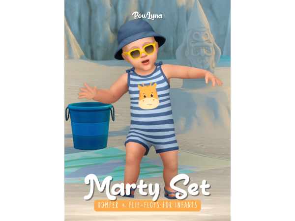 Maxis Match MARTY set by powluna - The Sims 4 Custom Content