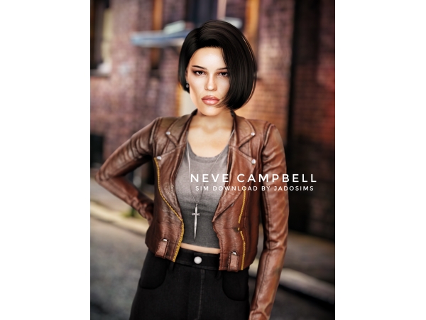 Alpha Neve Campbell (Sim Download) - The Sims 4 Custom Content