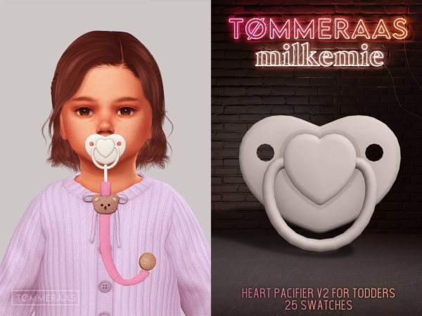TØMMERAAS | Heart Pacifier V2 for Toddlers