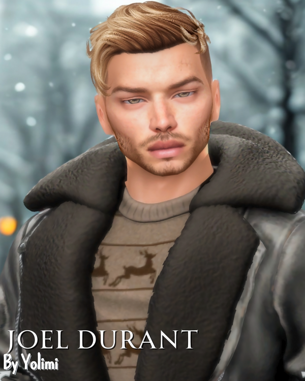 Alpha Joel Durant - The Sims 4 custom content