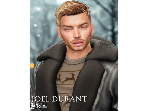 Alpha Joel Durant - The Sims 4 Custom Content