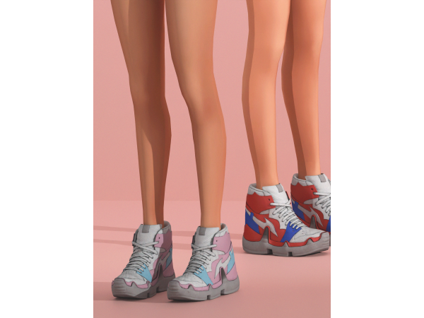 Alpha SPORT COLLECTION SHOES by Mably - The Sims 4 Custom Content