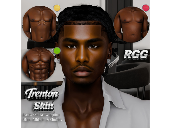 Alpha RGG TRENTON SKIN TRAY FILE by RiaGoddessGaming - The Sims 4 Custom Content
