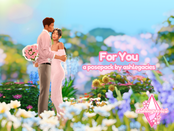 Alpha For You Posepack - The Sims 4 Custom Content