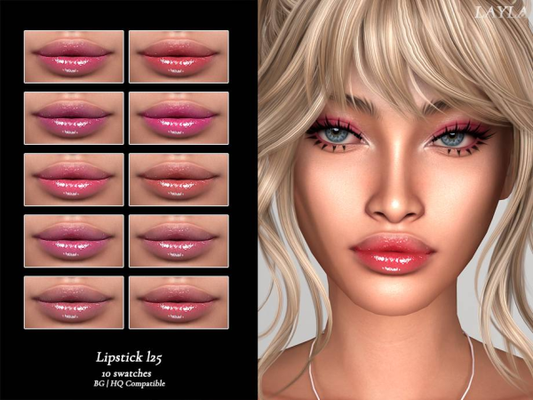 Alpha curseforge Lipstick L25 - The Sims 4 Custom Content