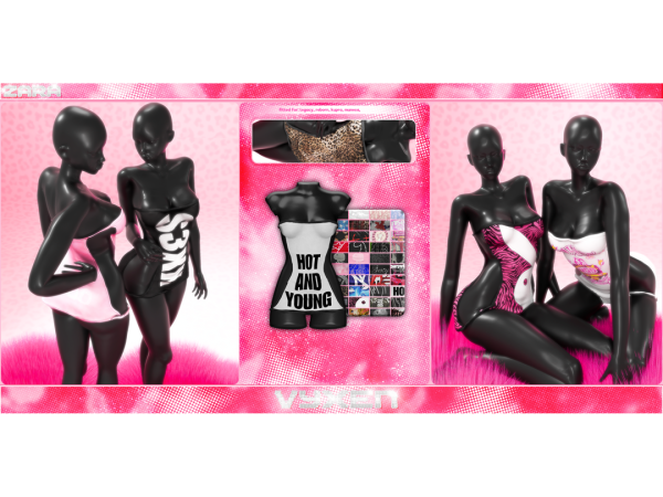 Mix vyxen zara by vyxen - The Sims 4 Custom Content