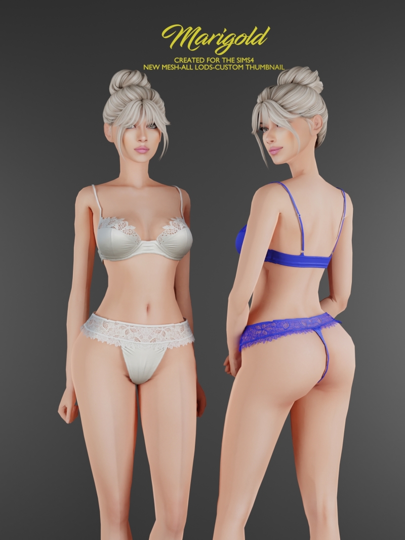 Alpha MARIGOLD TS4_Cristahobble by marigoldsims - The Sims 4 Custom Content