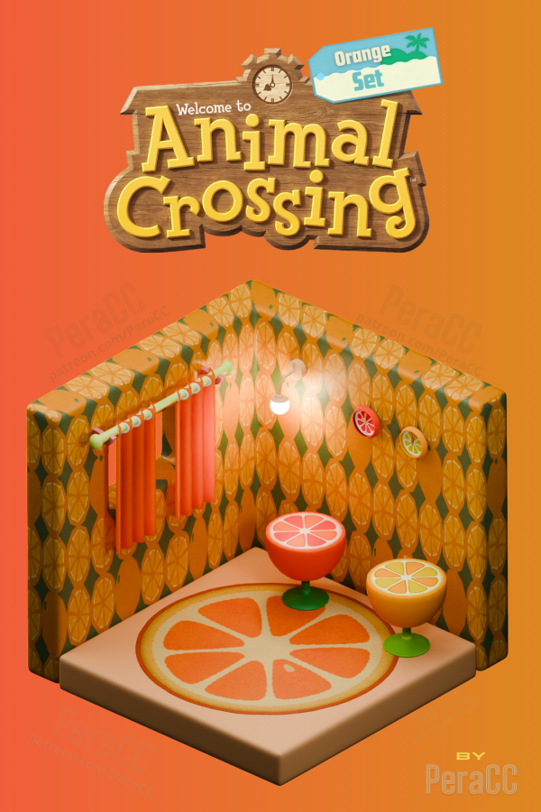 Maxis Match Orange Set by peracc - The Sims 4 Custom Content