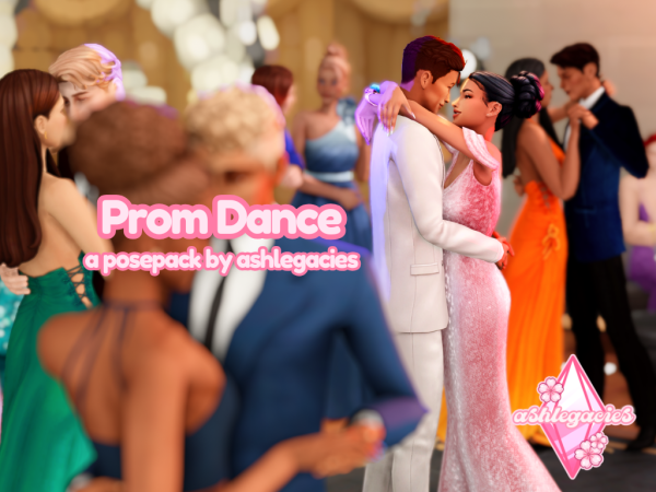 Maxis Match Prom Dance Posepack - The Sims 4 Custom Content