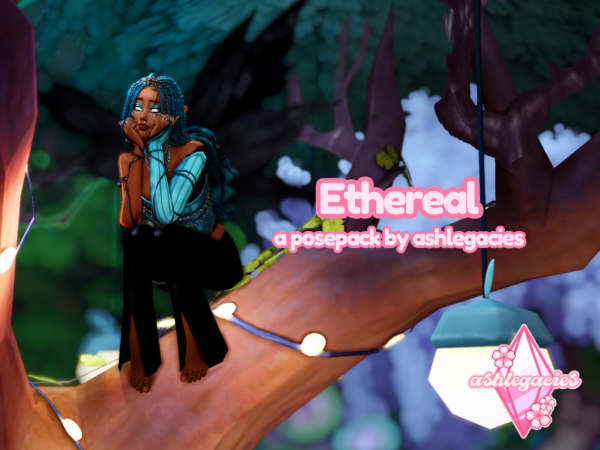 Mix Ethereal Posepack - The Sims 4 Custom Content