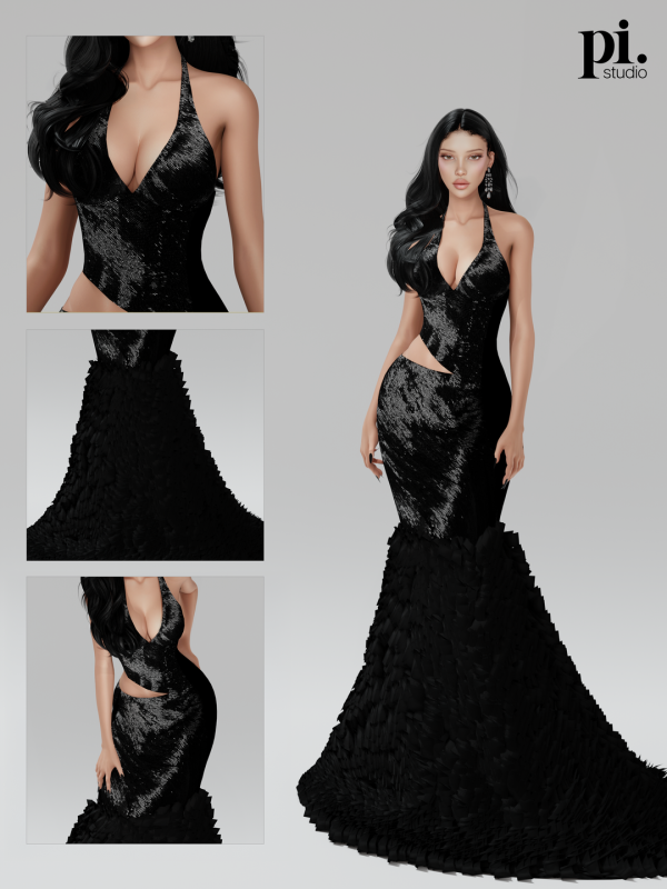 Alpha Kylie Jenner's Dress 2026 Vanity Fair Oscar Party (Patreon) by admpietros - The Sims 4 Custom Content