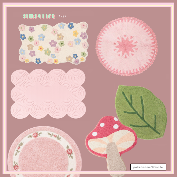 Mix Reading corner by simsfinds - The Sims 4 Custom Content