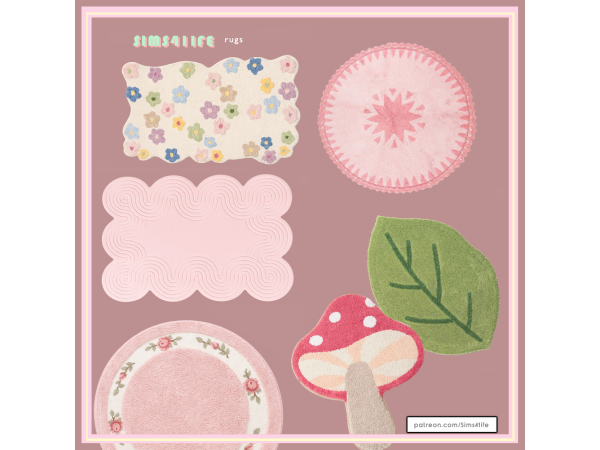 Mix Reading corner by sims41ife - The Sims 4 Custom Content