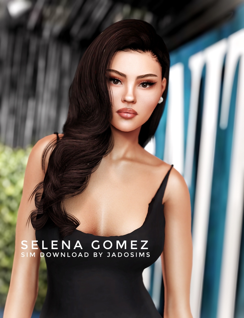 Alpha Selena Gomez (Sim Download) by shopwithflynnn - The Sims 4 Custom Content