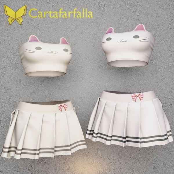 Alpha Cartafarfalla Mewlette set by cartafarfalla - The Sims 4 Custom Content