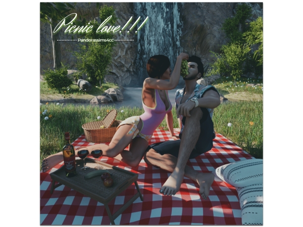 Mix Picnic love - The Sims 4 Custom Content