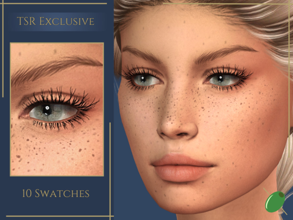 Alpha Priya 3D Lashes - The Sims 4 Custom Content