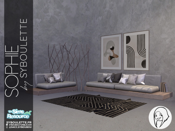 Alpha Sophie set by Syboubou - The Sims 4 Custom Content