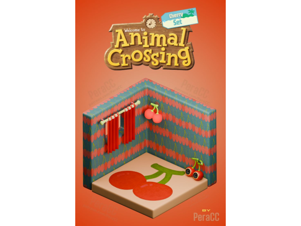 Maxis Match Cherry Set - The Sims 4 Custom Content