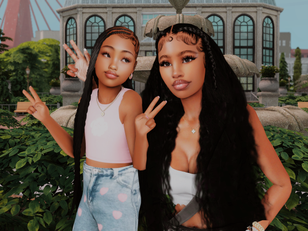 Alpha [KAPLAN SISTERS] FAMILY DOWNLOAD - The Sims 4 Custom Content